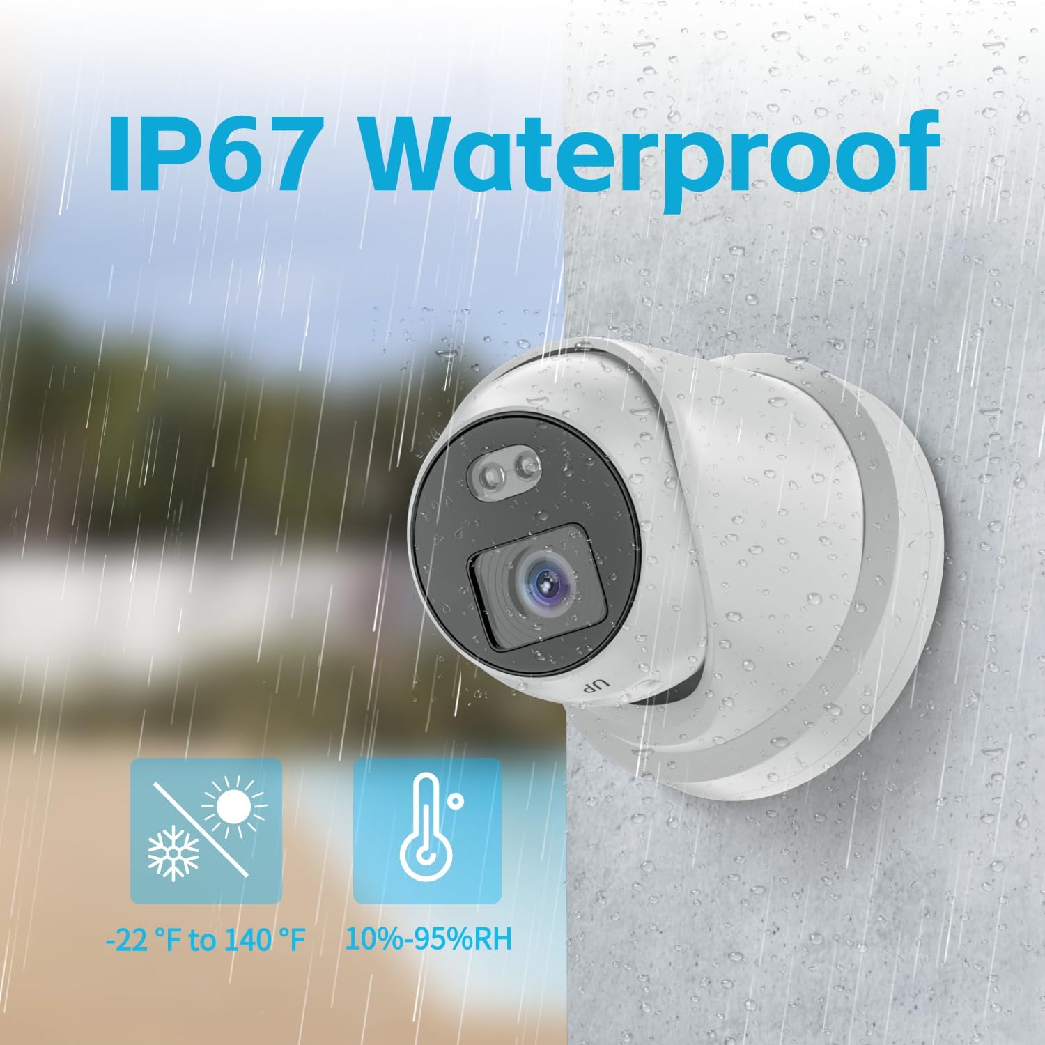 8MP Smart Color Turret Security Camera, True WDR, Compatible with Hikvision DS-2CD2387G3-LI2UY