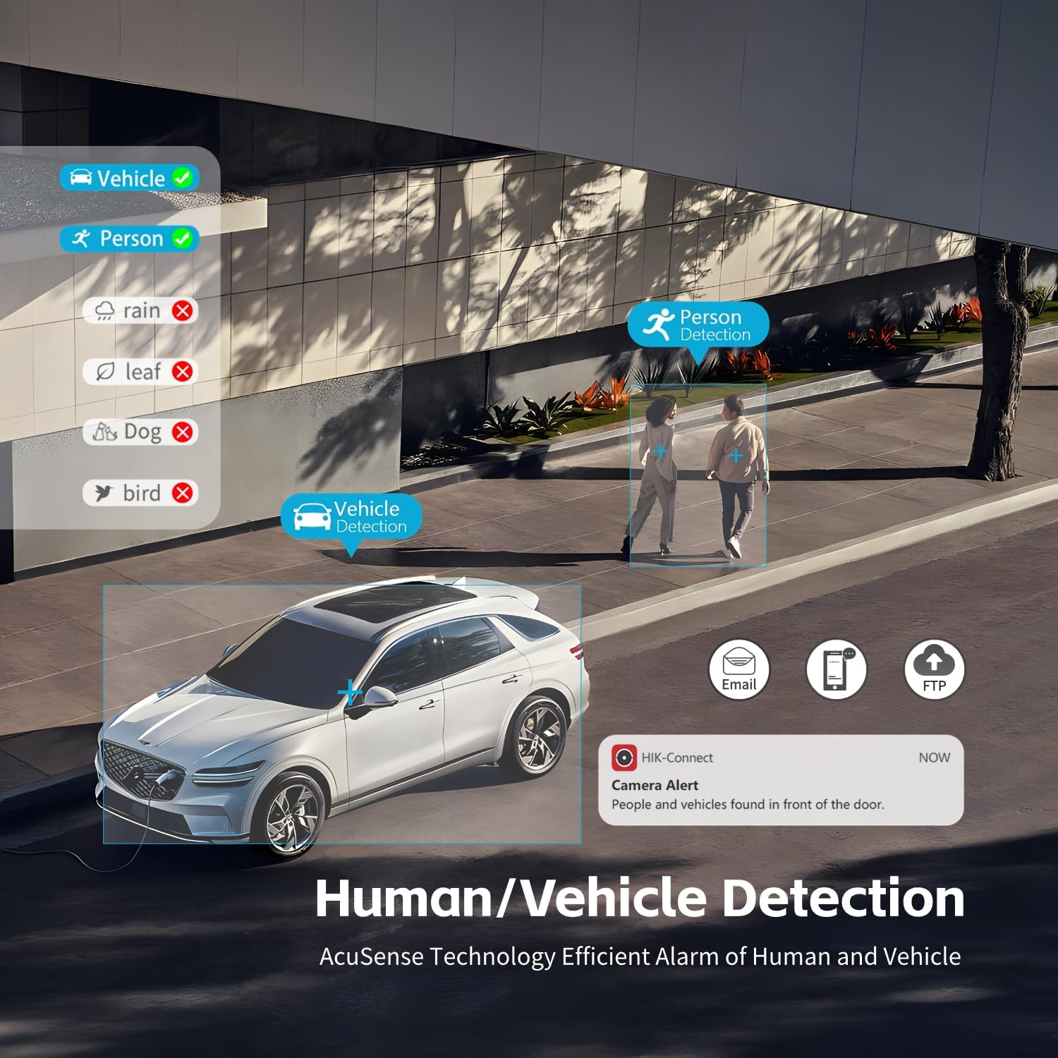 8MP Smart Color Turret Security Camera, True WDR, Compatible with Hikvision DS-2CD2387G3-LI2UY