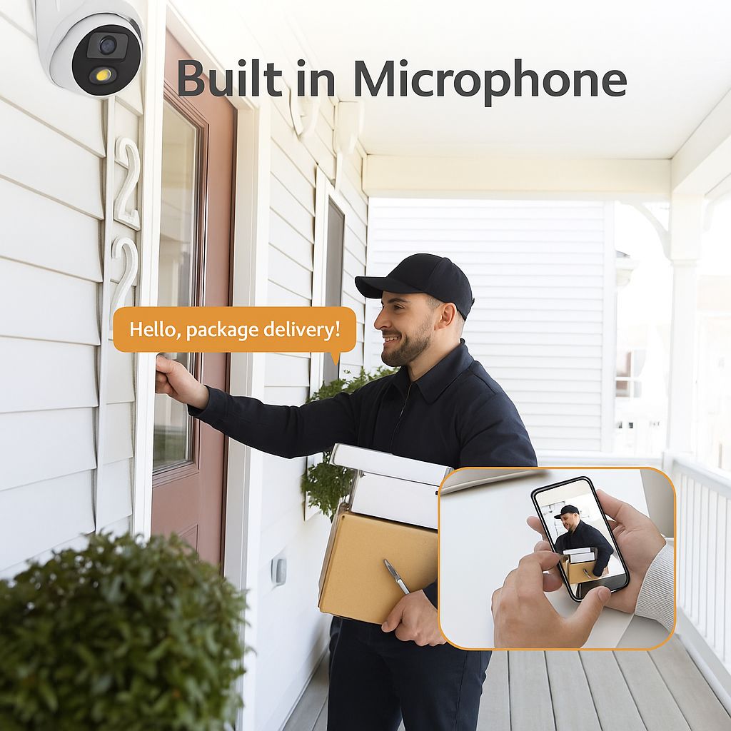 8MP Smart Color Dome Security Camera, True WDR, Compatible with Hikvision DS-2CD2187G2-LSU