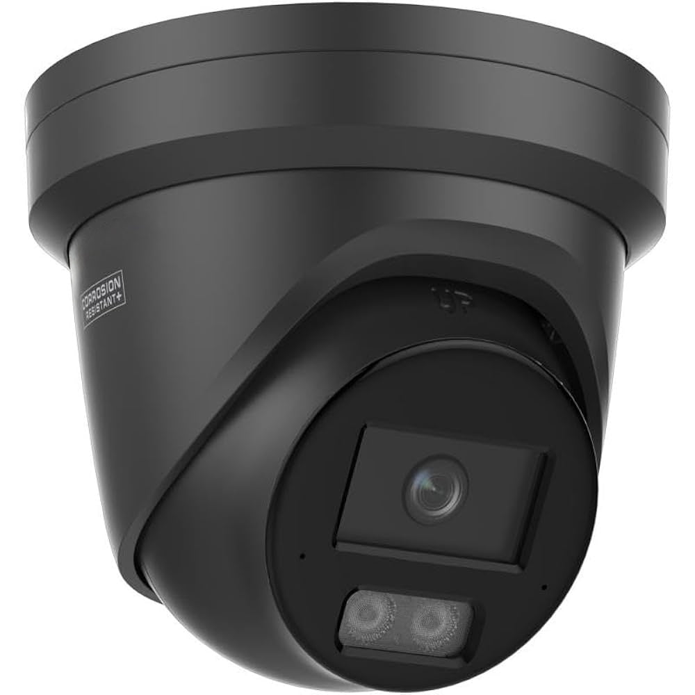 8MP Smart Color Turret Security Camera, True WDR, Compatible with Hikvision DS-2CD2387G3-LI2UY